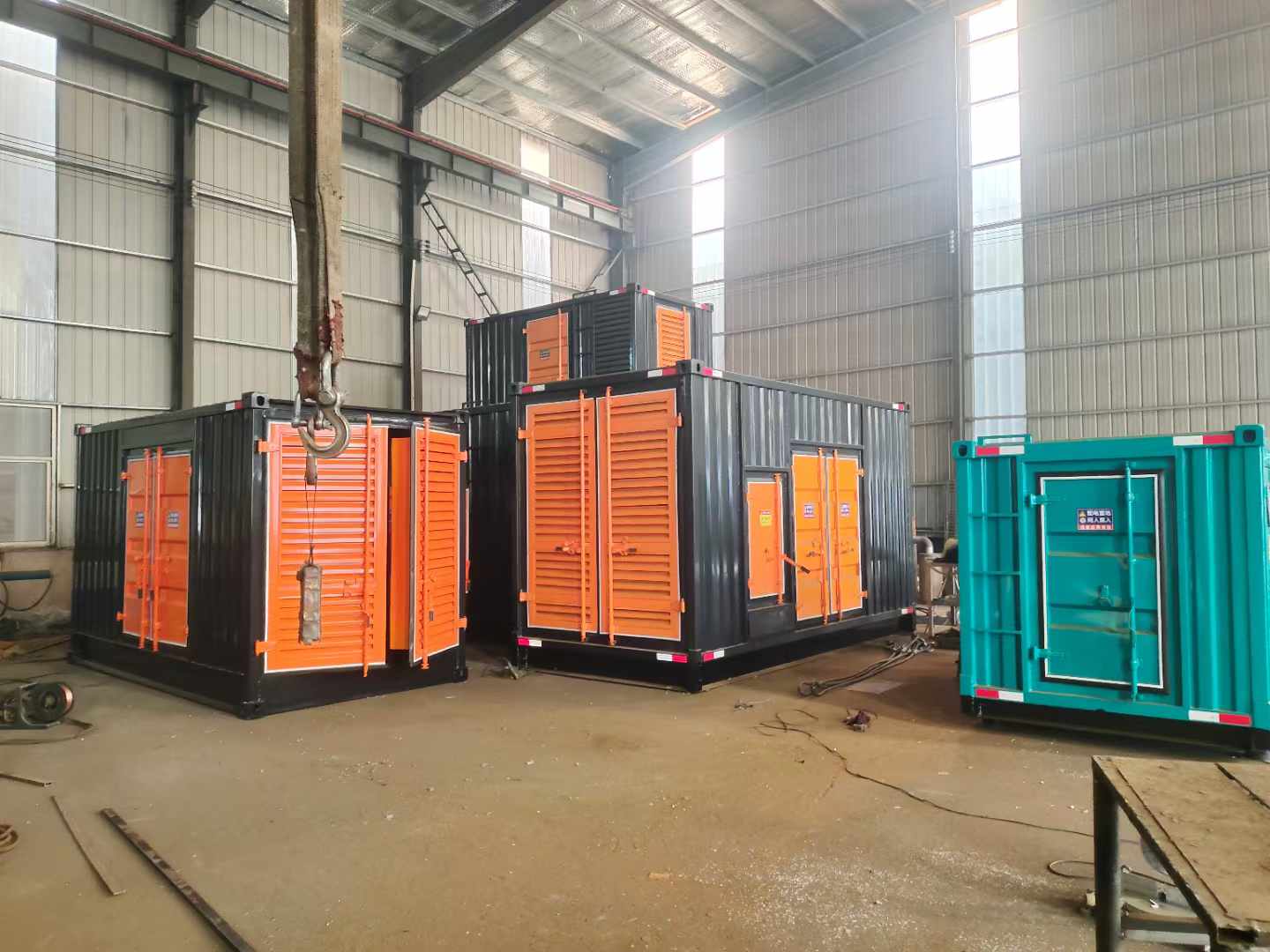榆阳500kw柴油发电机组可以带动多少功率设备？